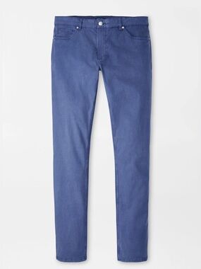 Peter Millar Crown Crafted Wayfare 5 Pocket Chino Pants Blue 44x32 NWT